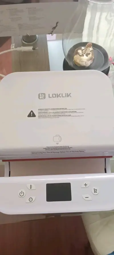 Subliminadora de termos y tazas Loklik blanca - miniatura 2
