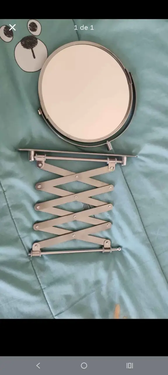 Espejo de pared extensible