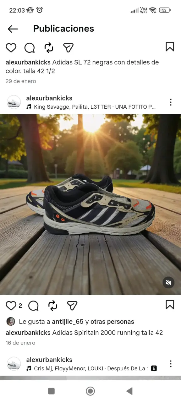 Zapatillas Adidas Spiritain 2000 - 1