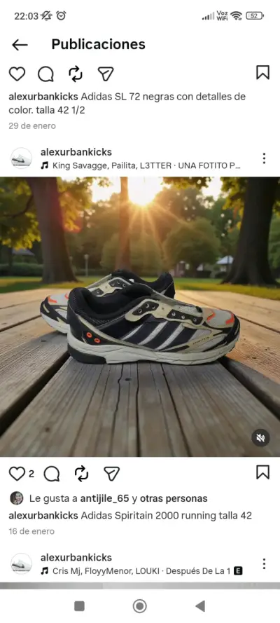 Zapatillas Adidas Spiritain 2000 - miniatura 1