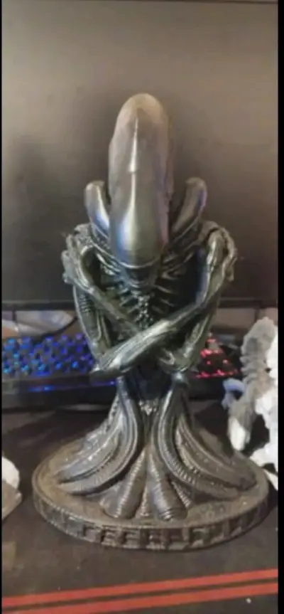 Figuras resina alien vs depredador para colección - miniatura 2