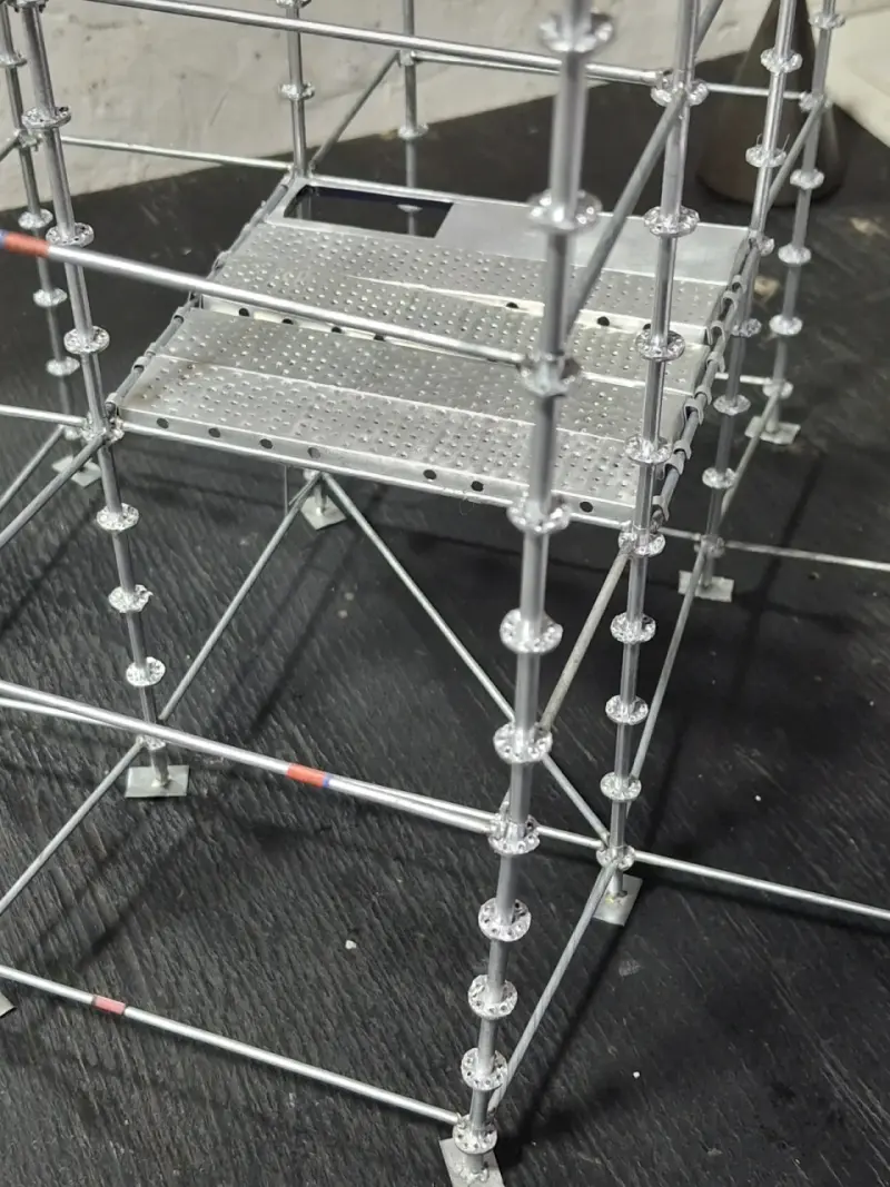 Mini andamio modular layher miniaturas - 3