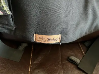 Portabebés Maleé negro y estampado - miniatura 4
