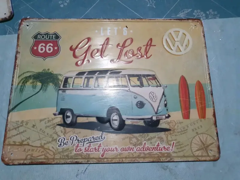 Placas vintage decorativas - 3
