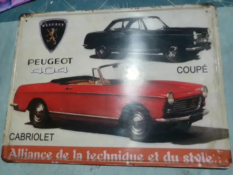 Placas vintage decorativas - 4