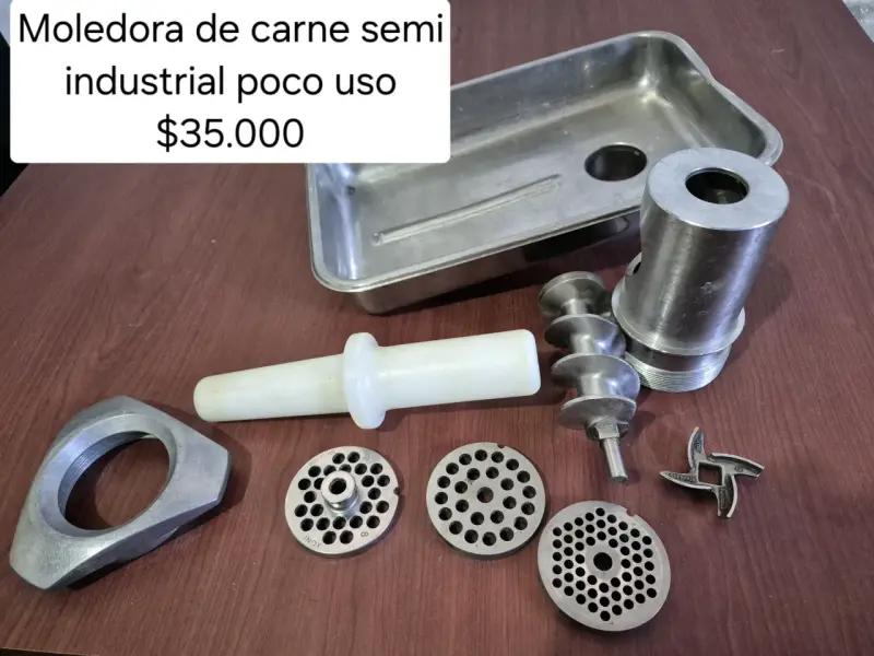 Moledora de carne metálica - 2