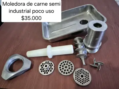 Moledora de carne metálica - miniatura 2