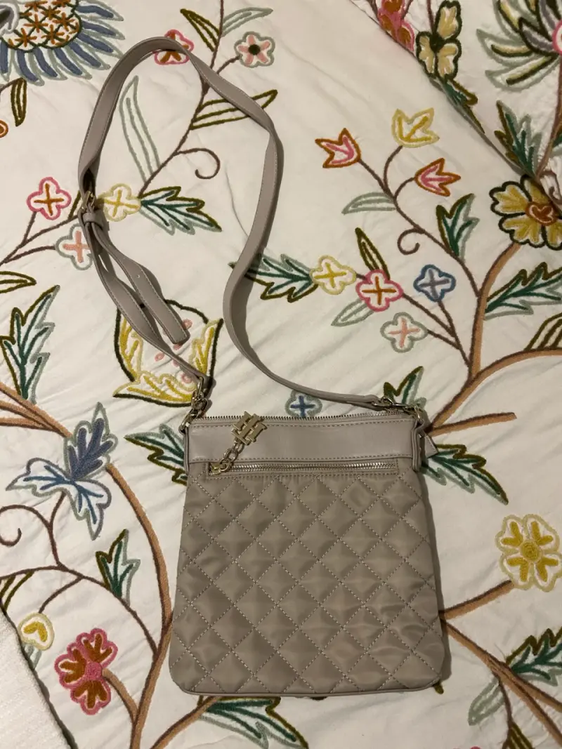 Cartera beige