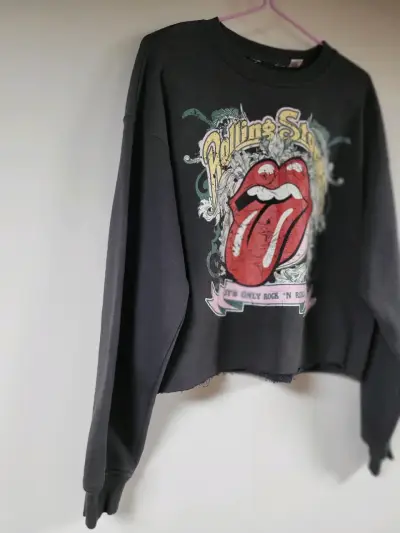 Polerón Rolling Stones negro - miniatura 2