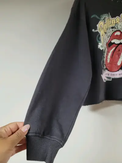 Polerón Rolling Stones negro - miniatura 4