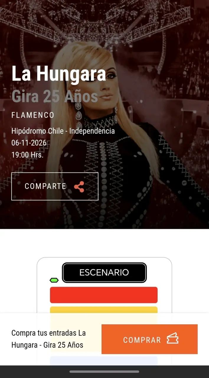 Entrada para la Hungara - 2