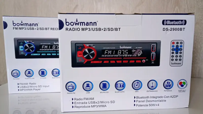 Radio MP3/FM Bowmann DS-2900BT