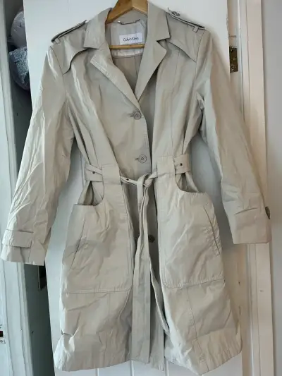Abrigo beige Calvin Klein - miniatura 3