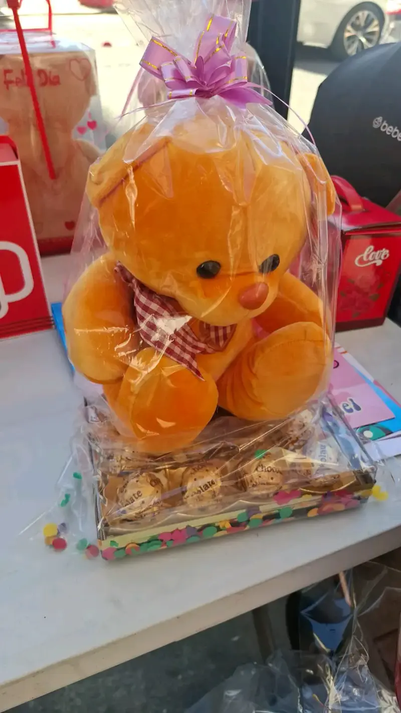 Peluche grande rosado - 3