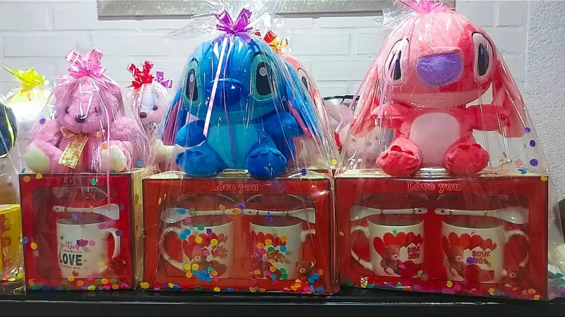 Peluche grande rosado - 5