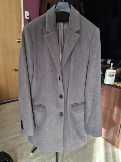 Blazer gris elegante - miniatura 1
