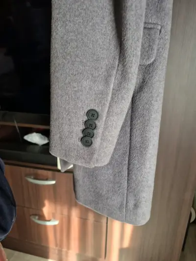Blazer gris elegante - miniatura 2