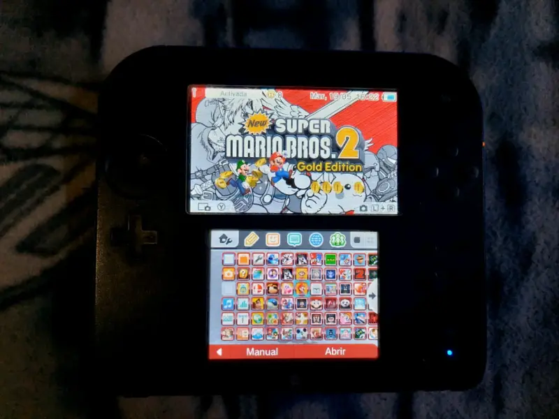 Consola Nintendo 2DS Negra - 1