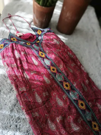 Vestido Umbrale de fiesta estampado - miniatura 5
