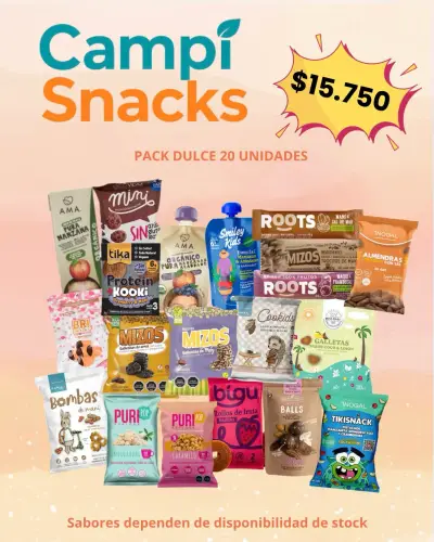 Pack de snacks variados 20 unidades - miniatura 3