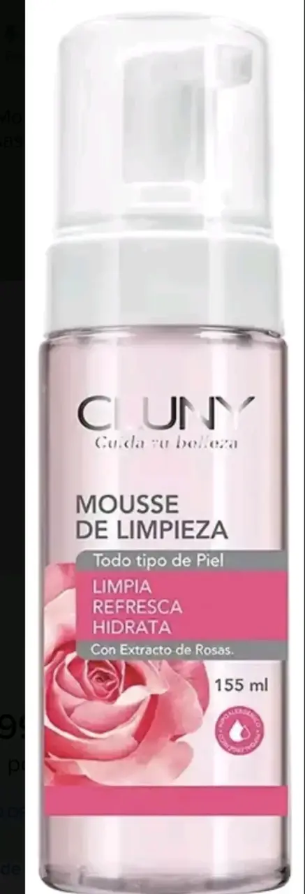 Mousse de limpieza Cluny 155ml