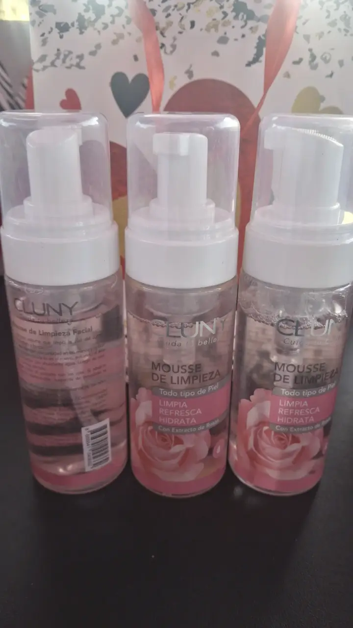 Mousse de limpieza Cluny 155ml - 2
