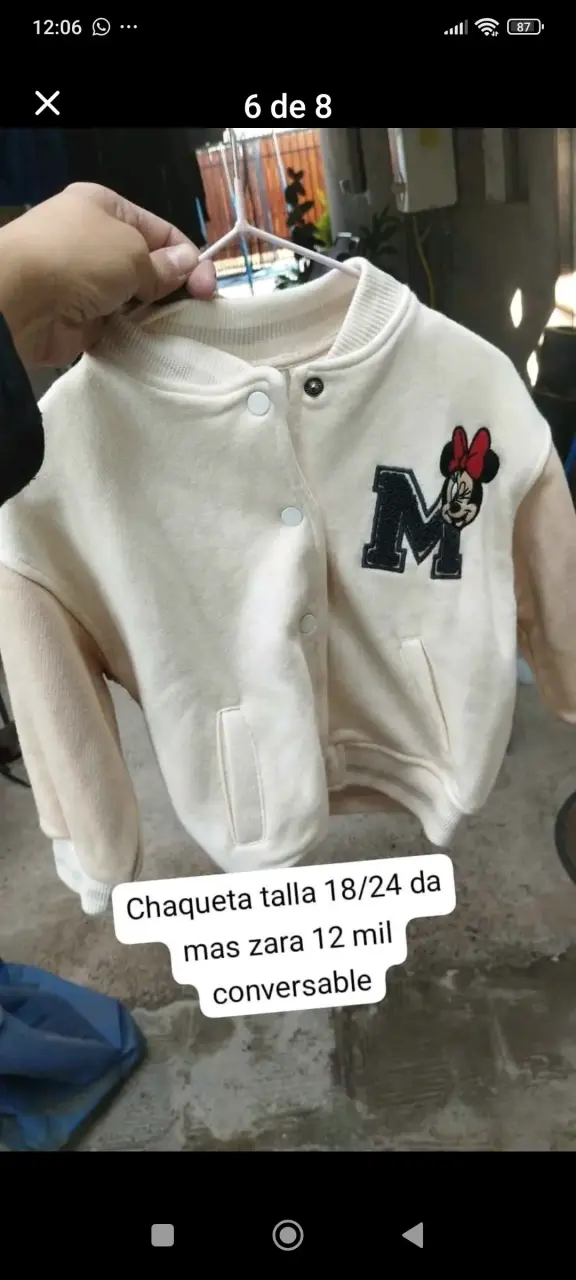 Chaqueta negra para niña - 5