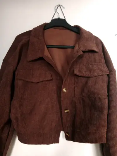 Chaqueta marrón L nueva SheIn - miniatura 1