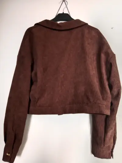 Chaqueta marrón L nueva SheIn - miniatura 3