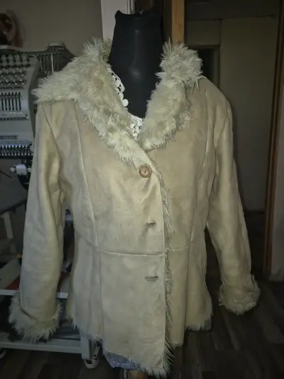 Chaqueta de gamuza con forro - miniatura 1