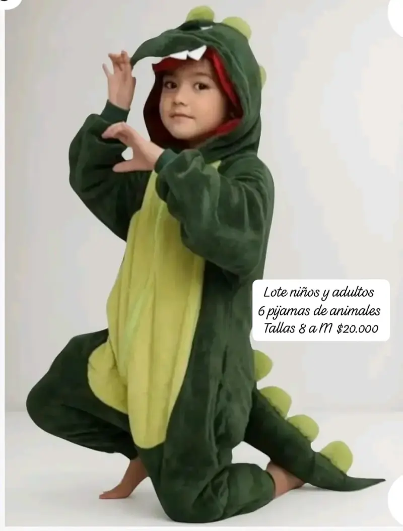 Lote Pijama de animales para niños y adultos - 1
