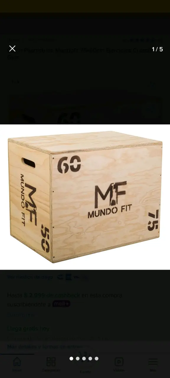 Caja pliométrica Mundo Fit - 2