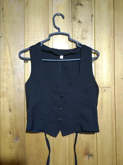 Gilet negro - miniatura 1