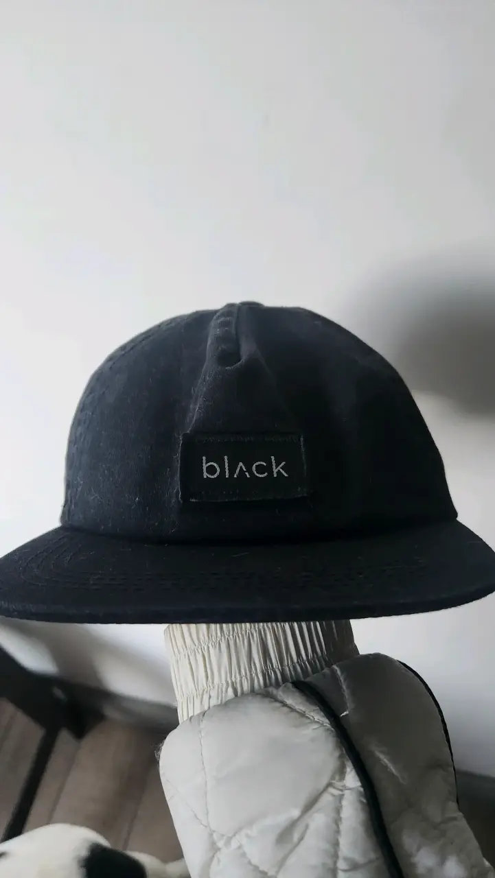 Gorra negra black bubba - 1