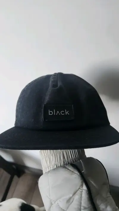 Gorra negra black bubba - miniatura 1