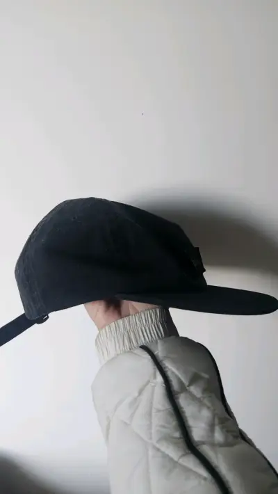 Gorra negra black bubba - miniatura 3