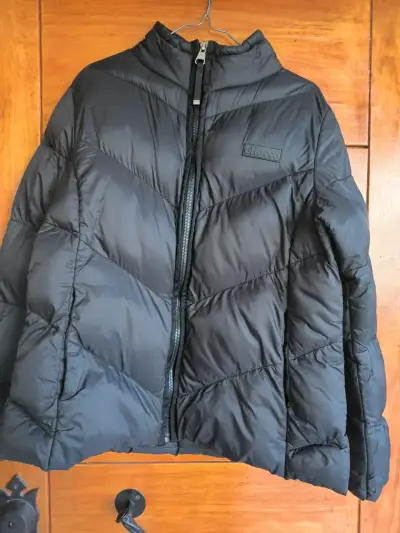 Chaqueta negra acolchada Ellesse - miniatura 1