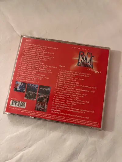 CD Antología Rock Chileno de los 80s - miniatura 2