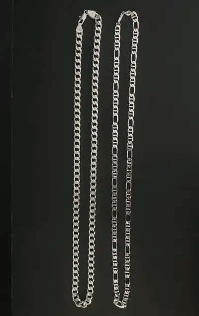 Conjunto de pulseras y cadenas de plata 925 - miniatura 2
