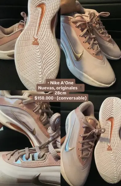 Zapatillas Nike A'One negras - miniatura 2
