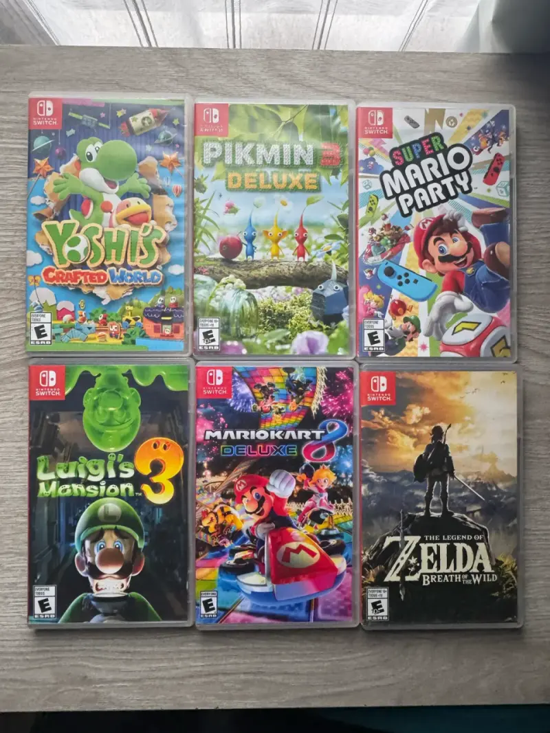 Juegos Nintendo Switch variados