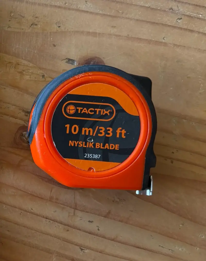 Cinta métrica Tactix 10m