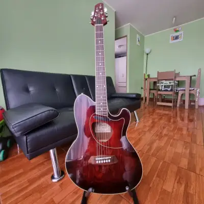 Guitarra electroacústica Ibanez talman + funda - miniatura 1