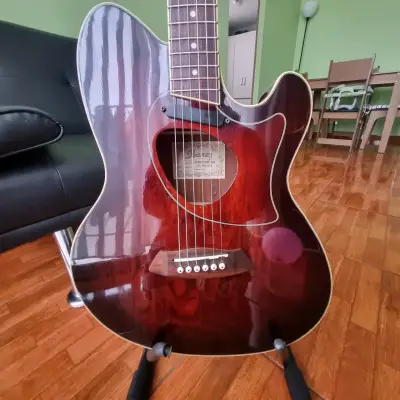 Guitarra electroacústica Ibanez talman + funda - miniatura 3