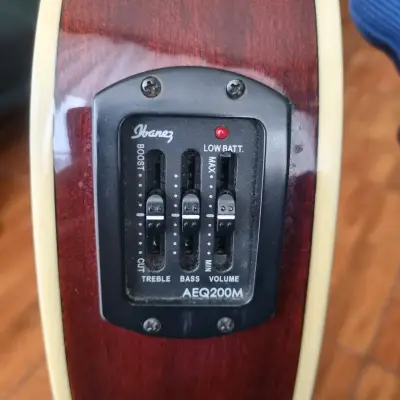 Guitarra electroacústica Ibanez talman + funda - miniatura 9