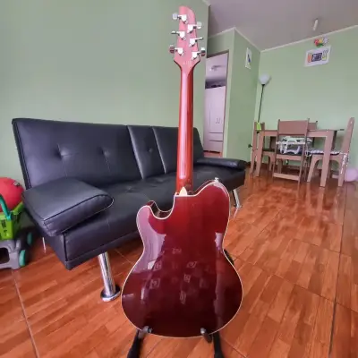 Guitarra electroacústica Ibanez talman + funda - miniatura 10