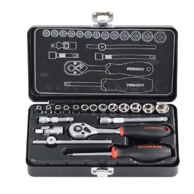 Juego de dados hexagonal 1/4" - miniatura 1