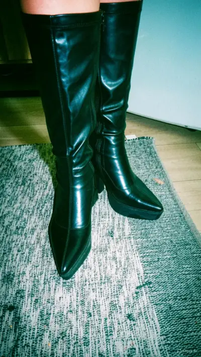 Botas negras talla 38/39 - miniatura 2