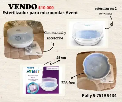 Esterilizador para microondas Avent - miniatura 1