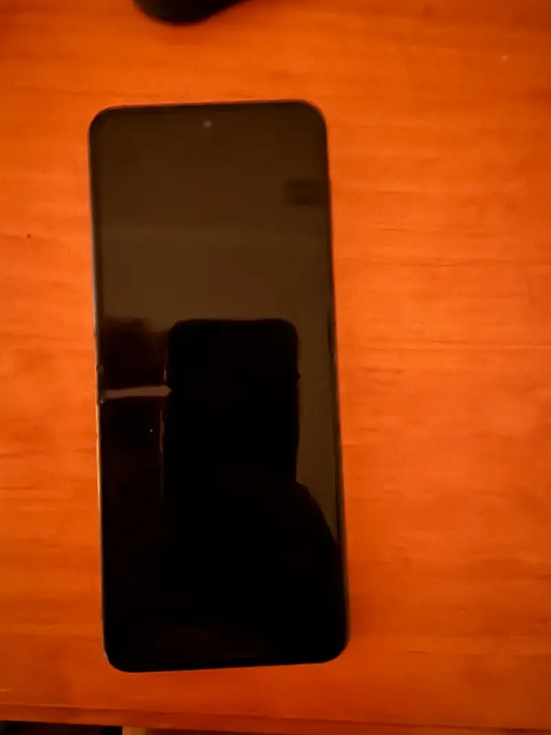 Smartphone pantalla grande negro - 1